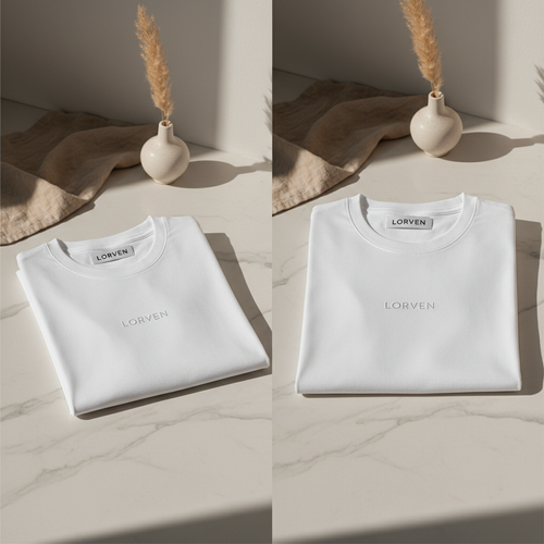 LORVEN Essential Tee – Premium Minimalist T-Shirt